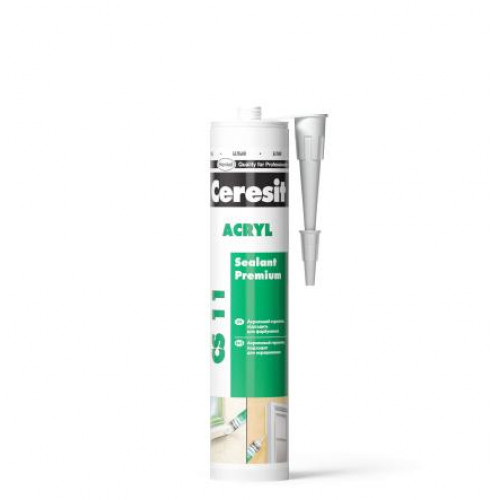 Герметик Акриловий Ceresit Akryl CS11 (білий) 280мл