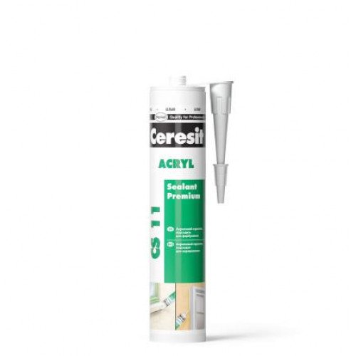 Герметик Акриловий Ceresit Akryl CS11 (білий) 280мл