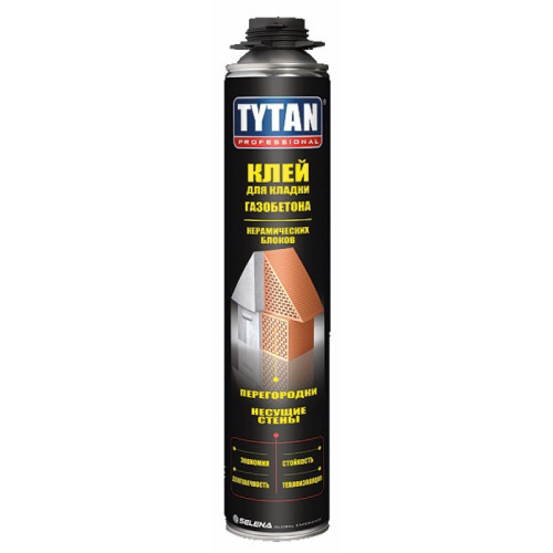 Клей піна для кладки газобетону Tytan 870мл