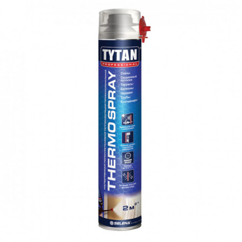 Піна напилювана Tytan THERMOSPRAY термоізоляція 870мл пістолет