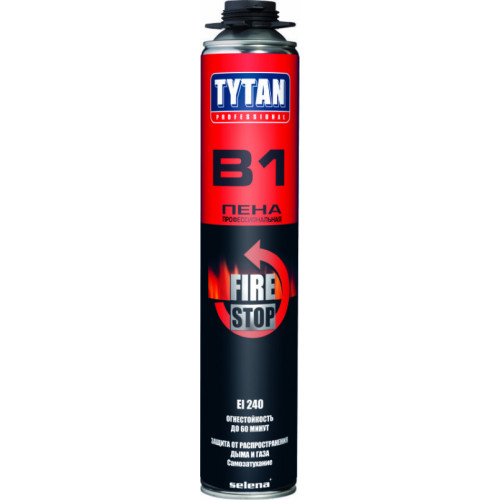 Піна вогнестійка TYTAN PROFESSIONAL B1 750 мл