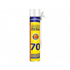 Піна монтажна LACRYSIL побутова 70л