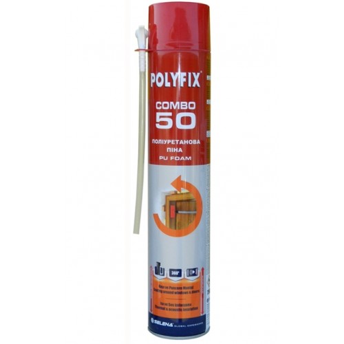 Піна монтажна POLYFIX COMBO 50 ручна