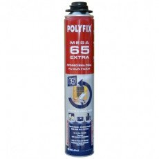 Піна монтажна POLYFIX MEGA 65 EXTRA професійна