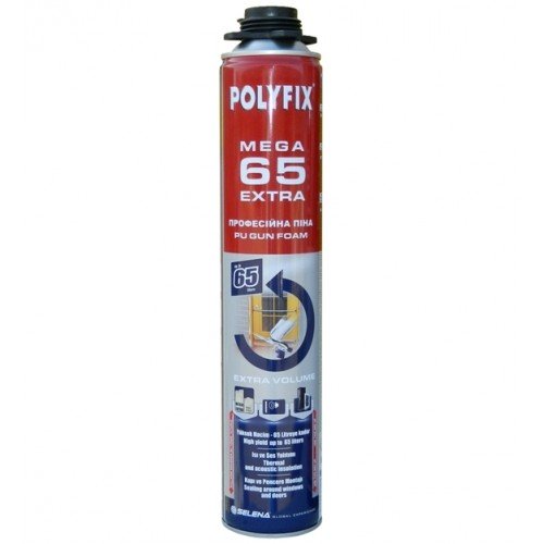 Піна монтажна POLYFIX MEGA 65 EXTRA професійна