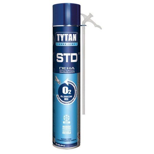 Піна монтажна Tytan Euro-Line O2 ручна 750ml