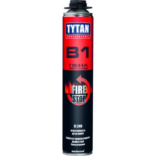 Піна вогнестійка TYTAN PROFESSIONAL B1 750 мл