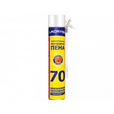 Піна монтажна LACRYSIL побутова 70л
