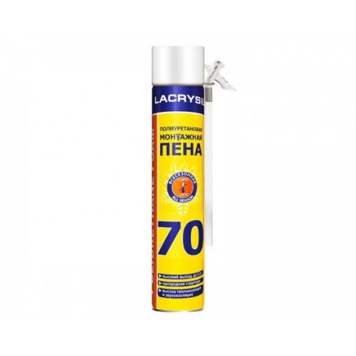 Піна монтажна LACRYSIL побутова 70л
