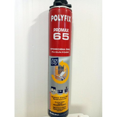 Піна монтажна POLYFIX PROMAX 65 професійна