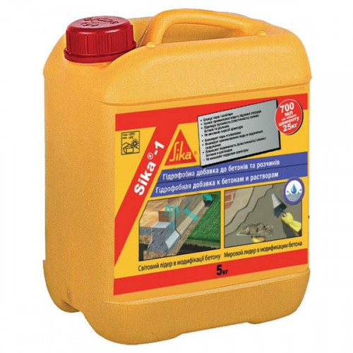 Sika-1 добавка до бетонів та розчинів 1кг