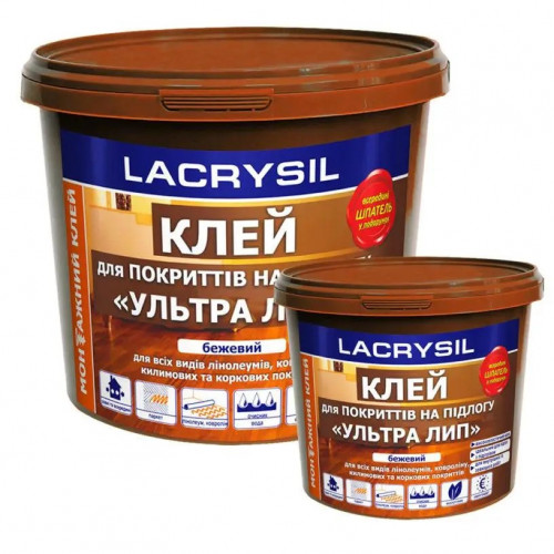 Клей LACRYSIL для підлогових покриттів Ультра Лип 3кг