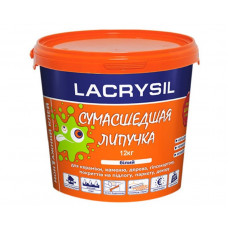 Клей LACRYSIL Скажена Липучка білий 12кг