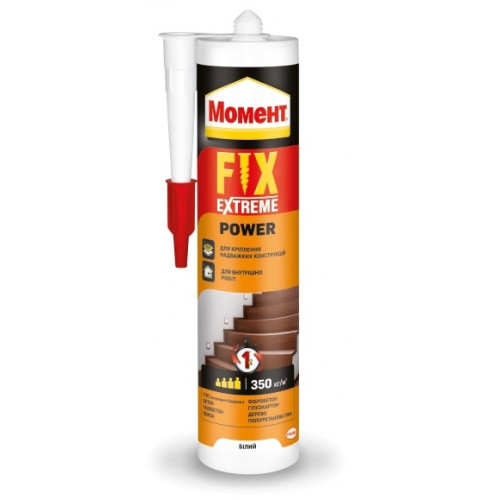 Клей монтажний Момент FIX Extreme Power 385г