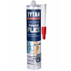 Клей герметик Tytan POWER FLEX 290мл безбарвний