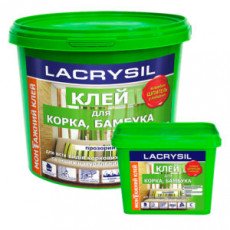 Клей LACRYSIL для корка та бамбука прозорий 4,5 кг