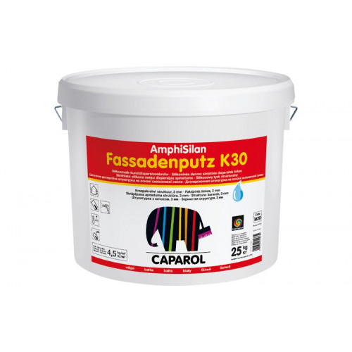 Штукатурка декоративна AmphiSilan-Fassadenputz R30 world Weis 25кг