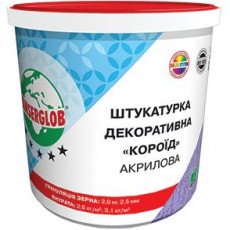 Акрилова штукатурка Anserglob 25кг Короїд 2,5мм