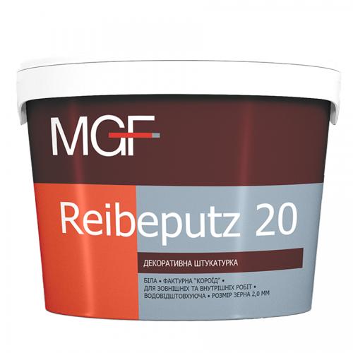 Штукатурка силіконова короїд MGF Silikon-Reibeputz 20 25 кг