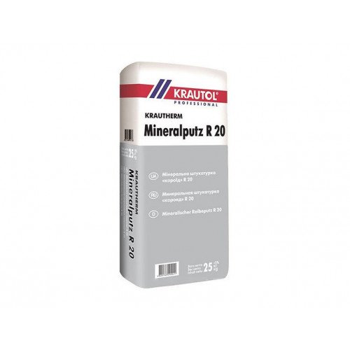 Штукатурка декоративна Krautherm Mineralputz R20 25кг