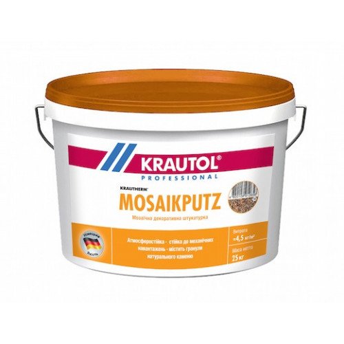 Штукатурка декоративна мозаїчна Krautherm Mosaikputz 20 індивідуальний колір 25кг