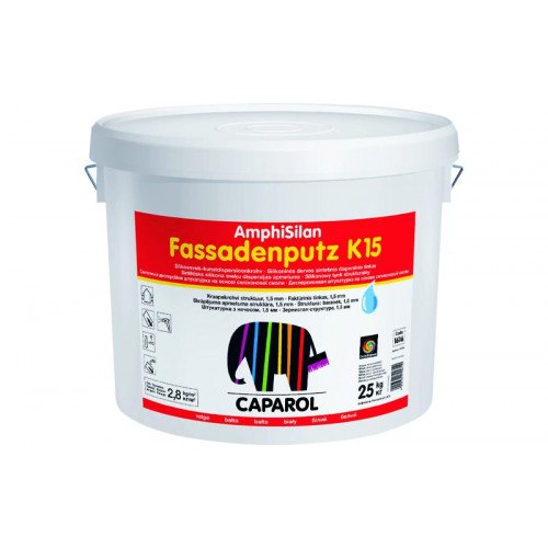 Штукатурка декоративна AmphiSilan-Fassadenputz K10 world Weis 25кг