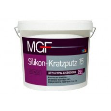 Штукатурка силіконова баранчик MGF Silikon-Kratzputz 15 25 кг