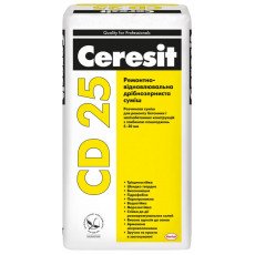Дрібно-зерниста ремонтно-відновна суміш Ceresit CD25 від 5 до 30мм 25кг