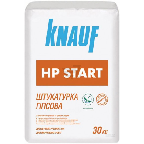 Шпаклівка гіпсова KNAUF HP Старт 30кг