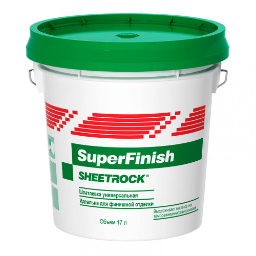 Шпаклівка готова SHEETROCK 28кг Америка