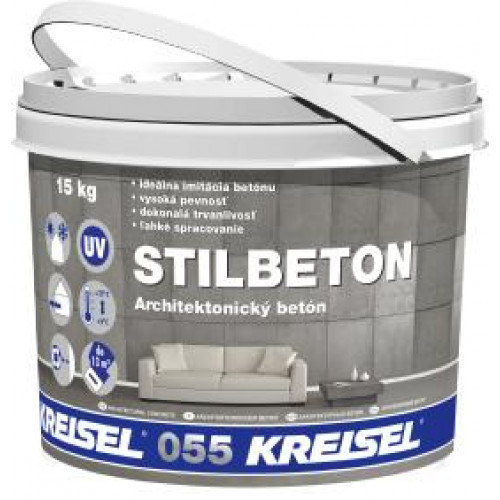 Декоративна модельована штукатурка KREISEL BETON ARCHITEKTONICZNY 055 15 кг