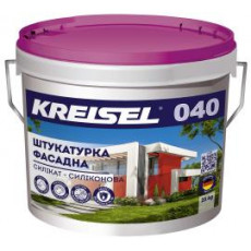 Штукатурка Силікат-Сіліконова KREISEL Баранець 1,5мм База А 25кг