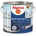 Емаль алкідна кольорова Alpina Direkt auf Rost RAL3005 (бордовий) 0,75л
