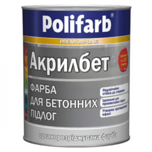 Polifarb Акрилбет сіра 3,5кг