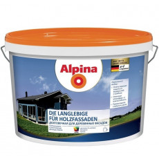 Фарба універсальна акрилова для дерева Alpina Die Langlebige fur Holzfassaden B3 9,4л