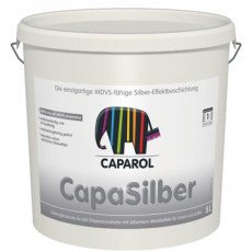 Фарба структурна дисперсійна з металевим блиском Capadecor CapaSilber 2,5л