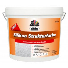 Фарба структурна силіконова Silikon Strukturfarbe Dufa D 10s 15кг
