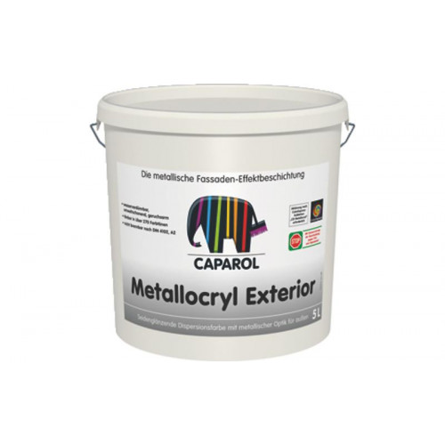 Фарба з металевим ефектом Capadecor Metallacryl Exterior 5л