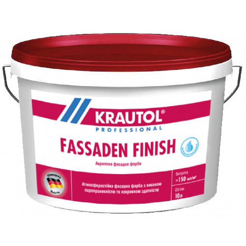 Фарба стирол-акрилова Krautol Fassaden Finish 5л