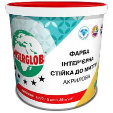 Фарба акрилова стійка до миття Anserglob 7кг