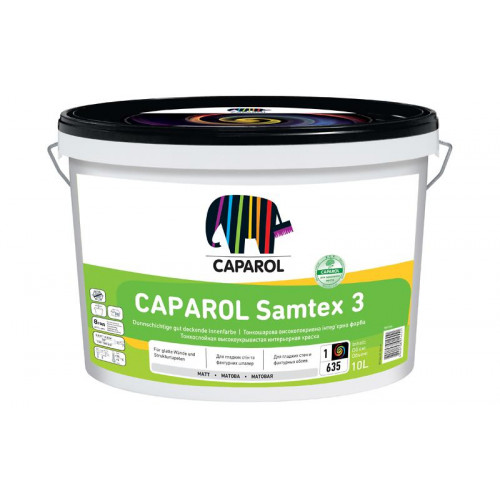 Фарба латексна Samtex 3 Base 1 10 LT/15.2kg