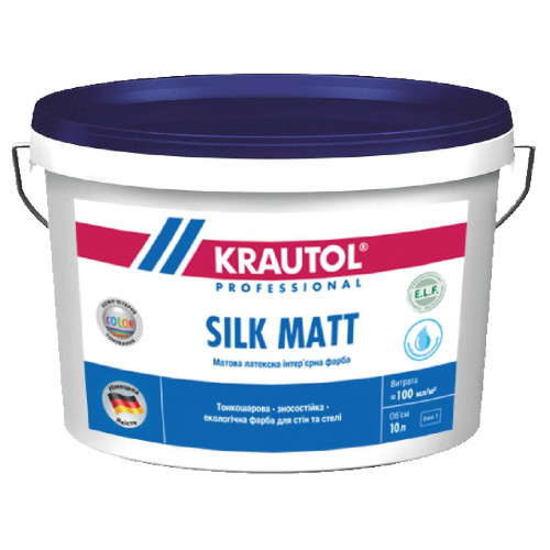 Фарба латексна Krautol Silk Matt B3 9,4л