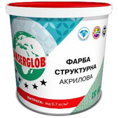Фарба структурна акрилова універсальна Anserglob 28кг
