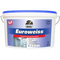 Фарба дисперсійна супербіла Dufa Euroweiss D604 2.5л
