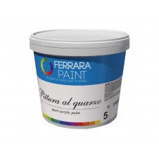 Фарба інтер'єрна акрилова кварцова Ferrara Pittura al quarzo 5л