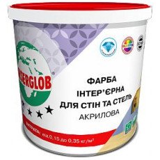 Фарба інтер'єрна для стін та стелі акрилова Anserglob 14кг