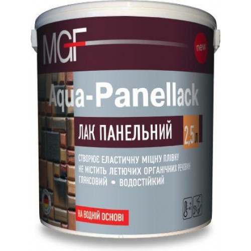 Лак панельний MGF Aqua-Panellak 0,75 л