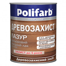 Древозахист лазур Polifarb золота сосна 0,7кг