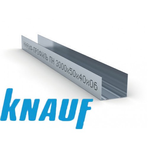 Профіль Knauf UW75 4м 0,6мм