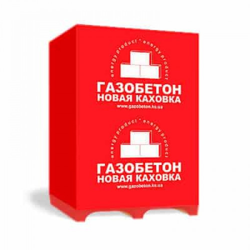 Газобетон 100х200х600 Каховка 1,8м³